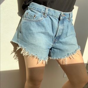 Levi’s Vintage Cut Off Mid/High Rise Shorts